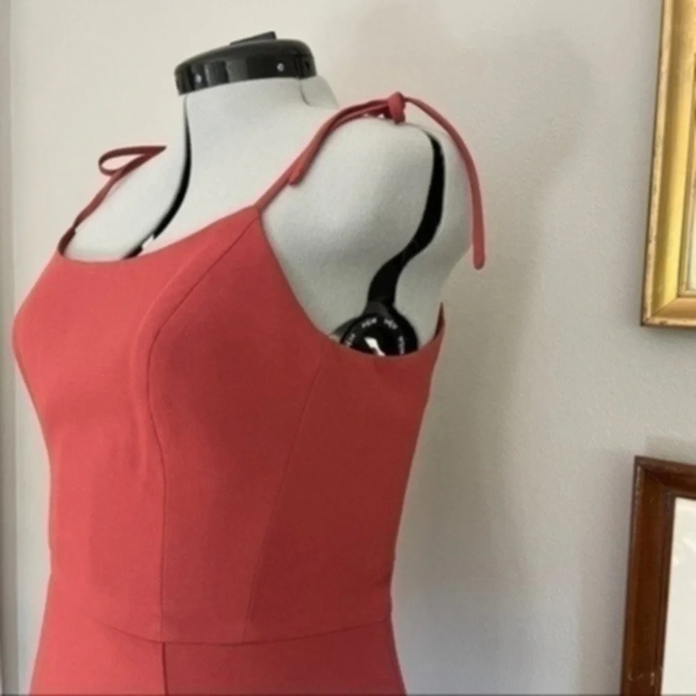 Amsale Cayenne Spaghetti Strap Dress​​​​​